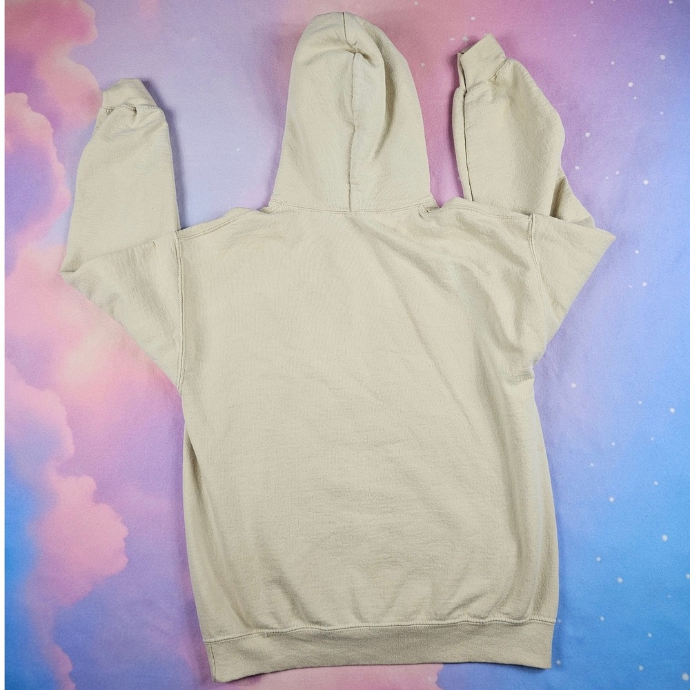 Ford‎ Bronco Hoodie Mens XS Beige Graphic Pullover Sweatshirt Licensed Good - Picture 5 of 7